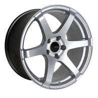 Enkei T6S 18x8.5 50mm Offset 5x114.3 Bolt Pattern 72.6 Bore Matte Silver Wheel - 485-885-6550SP