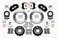 Wilwood Narrow Superlite 6R Front Hub Kit 12.88in 1965-1969 Mustang Drum Spindle - 140-12637