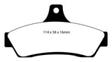 EBC 03-04 Pontiac GTO 5.7 (Solid Rear Rotors) Bluestuff Rear Brake Pads - DP51711NDX