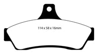 EBC 03-04 Pontiac GTO 5.7 (Solid Rear Rotors) Bluestuff Rear Brake Pads - DP51711NDX
