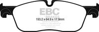 EBC 2016+ Jaguar F-Pace 2.0L TD (180) Greenstuff Front Brake Pads - DP22251