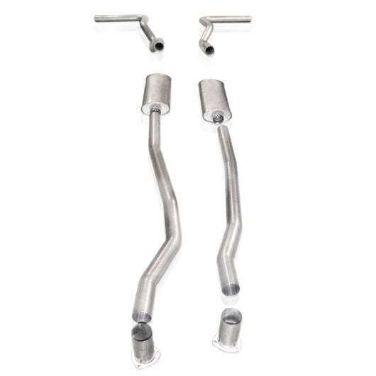 Stainless Works Chevy/GMC Truck 1967-87 Exhaust 3in Turbo Muffler System - CT6773TS