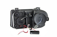 ANZO 2005-2010 Chrysler 300C Projector Headlights w/ Halo Black (CCFL) G2 - 121251