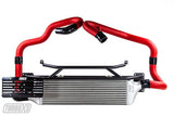 Turbo XS FMIC 2015-2017 Subaru STi - Wrinkle Red Pipes - txs-STI15-FMIC-RED