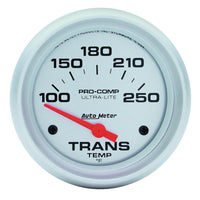 Autometer Ultra-Lite 2-5/8in 100-250 Deg Electric Transmission Temp Ultra Lite Gauge - 4457
