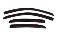 AVS 03-07 Honda Accord Ventvisor In-Channel Front & Rear Window Deflectors 4pc - Smoke - 194943