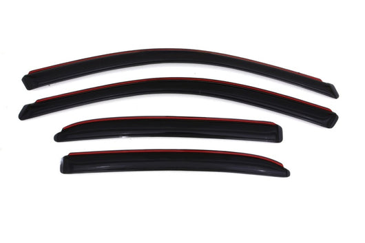 AVS 03-07 Honda Accord Ventvisor In-Channel Front & Rear Window Deflectors 4pc - Smoke - 194943
