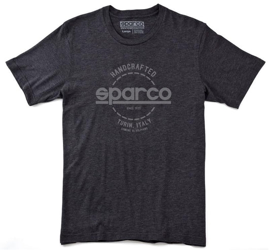 Sparco T-Shirt Handcrafted Ch/Gr Lrg - SP02800CG3L