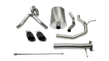 Corsa 03-06 Chevrolet SSR 5.3L V8 3in Cat-Back Dual Rear w Single 4in Black Pro-Series Tips - 14254BLK