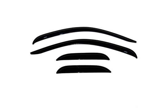 AVS 07-13 Chevy Silverado 1500 Ext. Cab Ventvisor Outside Mount Window Deflectors 4pc - Smoke - 94040