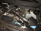 Injen 09-10 Ford F-150 V8 5.4L Wrinkle Black Power-Flow Air Intake System - PF9014WB