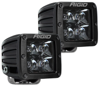 Rigid Industries D-Series Midnight Edition - Spot - Set of 2 - 202213BLK