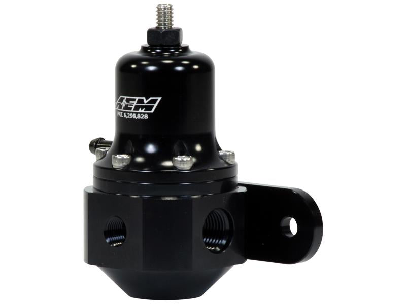AEM High Capacity Universal Black Adjustable Fuel Pressure Regulator - 25-305BK