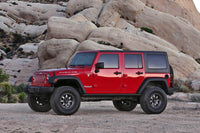 Fabtech 07-18 Jeep JK 4WD 4-Door 3in Trail II System w/Perf. Shocks - K4052