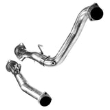 Kooks 06-10 Jeep SRT8 6.1L 1 7/8in x 3in SS Longtube Headers and Off-Road SS Connection Pipes - 3400H410