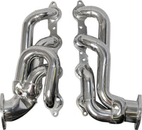 BBK 10-15 Camaro LS3 L99 Shorty Tuned Length Exhaust Headers - 1-3/4 Silver Ceramic - 40200