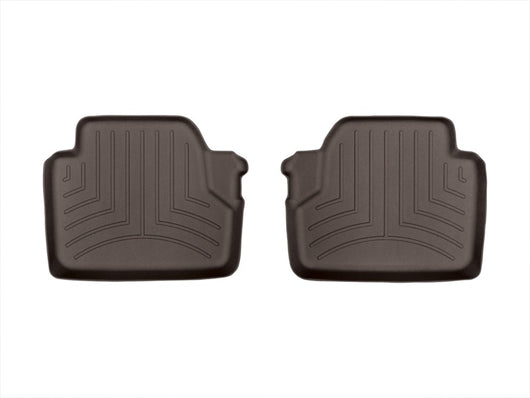 WeatherTech 2014+ BMW 4-Series Rear FloorLiner - Cocoa - 475602