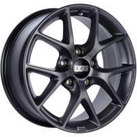 BBS SR 18x8 5x130 ET50 CB71.6 Satin Grey Wheel - SR022SG