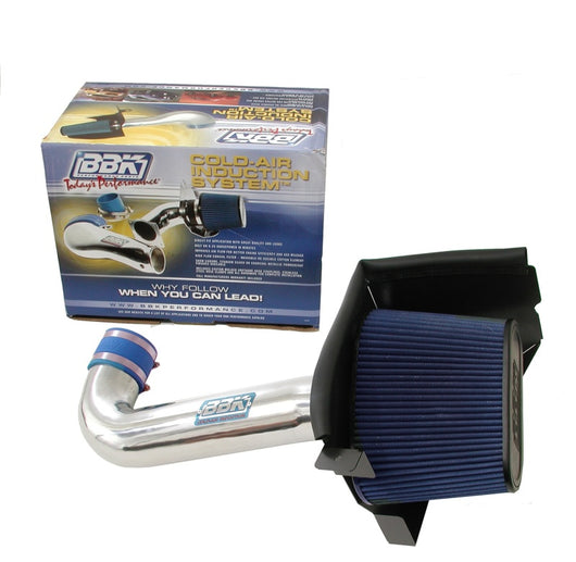 BBK 05-15 Charger Challenger 5.7 6.1 Cold Air Intake Kit - Chrome Finish - 1738