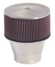 K&N Custom Velocity Stack Assembly - Red - Size: 9in - 58-1191