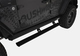 AMP Research 2018 Jeep Wrangler JL 4DR PowerStep XL - Black (Incl OEM Style Illumination) - 77132-01A