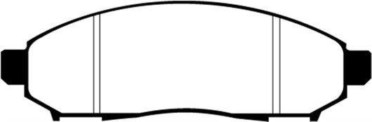 EBC 05+ Nissan Frontier 2.5 2WD Greenstuff Front Brake Pads - DP61747