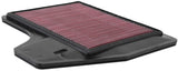 K&N Replacement Filter 11.438in O/S Length x 11.375in O/S Width x 1in H for 13 Nissan Altima 2.5L - 33-2478