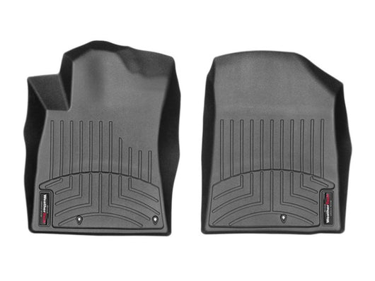 WeatherTech 2017+ Hyundai Ioniq Front FloorLiner - Black (Hybrid and Electric Models) - 4411151
