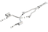 Borla 2015 Dodge Challenger SRT/392 Hemi 6.4L V8 ATAK Catback Exhaust w/ Valves Factory Bezel - 140641