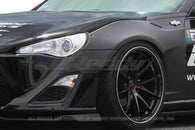 GReddy X Rocket Bunny Front Over-Fender & Front Bumper Trim (4 pcs) - 17010212