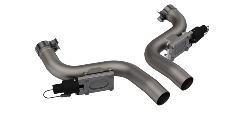 QTP 11-18 Dodge Challenger/Charger 5.7L 2.5in 304SS Aggressor Cutout Dual Mid Pipes - 530011