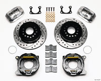 Wilwood Forged Dynalite P/S P-B Kit Drilled Polished Big Ford 2.36in Offset - 140-7139-DP