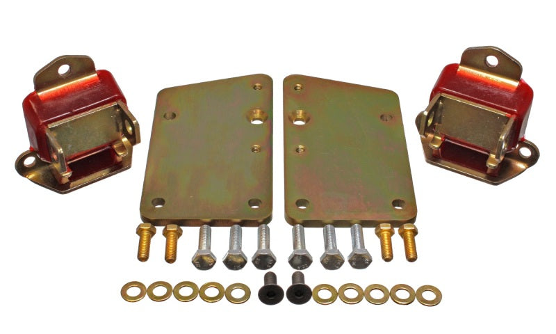 Energy Suspension Ls Conversion Mtr Mount Set  - Red - 3.1150R