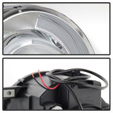 xTune 15-17 Jeep Renegade Light Bar DRL Projector Headlights -Chrome (PRO-JH-JREN-LBDRL-C) - 9039737