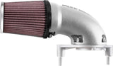 K&N 17-18 Harley Davidson Touring Models Performance Air Intake System Silver - 57-1139S