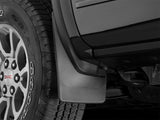 WeatherTech 14+ GMC Sierra/Sierra Denali No Drill Mudflaps - Black - 110036