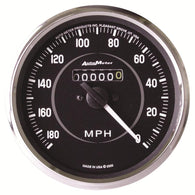 Autometer Cobra 4 inch 0-180 MPH Mechanical Speedometer - 201005