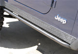 N-Fab RKR Rails 97-06 Jeep Wrangler TJ/BJ 2 Door All - Tex. Black - 1.75in - J972RKR
