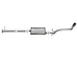 aFe Mach Force-XP Exhaust 3in CB SS 15-17 GM Colorado/Canyon 2.5L/3.6L Side Exit w/ Black Tip - 49-44058-B