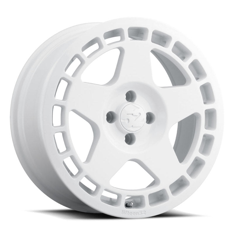 fifteen52 Turbomac 17x7.5 4x108 42mm ET 63.4mm Center Bore Rally White Wheel - TURRW-77548+42