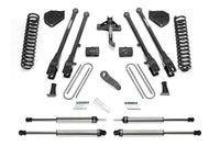 Fabtech 17-19 Ford F250/350 4WD Diesel 6in 4 Link System w/DL Shocks - K2219DL