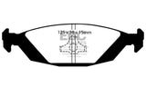 EBC Brakes Yellowstuff Performance Brake Pads - DP4635R