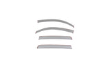 AVS 16-18 Toyota Tacoma Access Cab Low Profile Color Match Ventvisors 4pc - Silver Sky Metallic - 994036-1D6