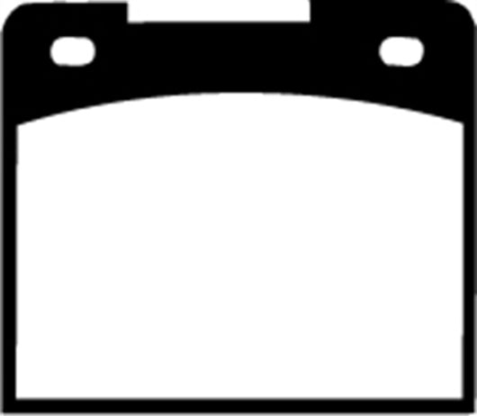 EBC 66-68 Volvo 140 1.8 Redstuff Rear Brake Pads - DP3114C