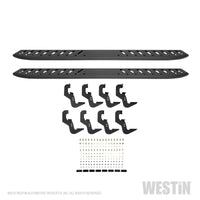 Westin 2019 Chevrolet Silverado/Sierra 1500 Crew Cab Thrasher Running Boards - Textured Black - 28-81275