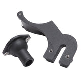 Edelbrock Generator Offset Kit Ford Flathead49-53 Satin Black - 11463
