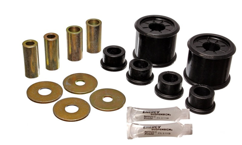 Energy Suspension 2/01-04 Mitsubishi Eclipse FWD Black Front Control Arm Bushing Set - 5.3136G