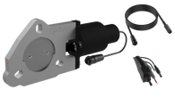 QTP 2.25in Bolt-On QTEC Electric Cutout Valve - Single - QTEC225