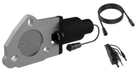 QTP 2.25in Bolt-On QTEC Electric Cutout Valve - Single - QTEC225