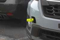 Perrin Tow Hook Kit - Front 13-18 Subaru Forester - Neon Yellow - PSP-BDY-237NY